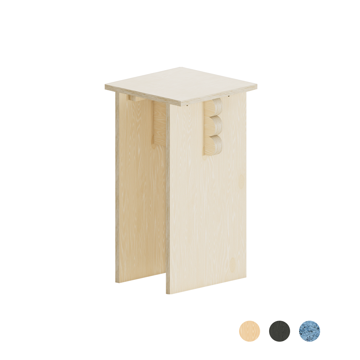 iit STOOL high - Square Top
