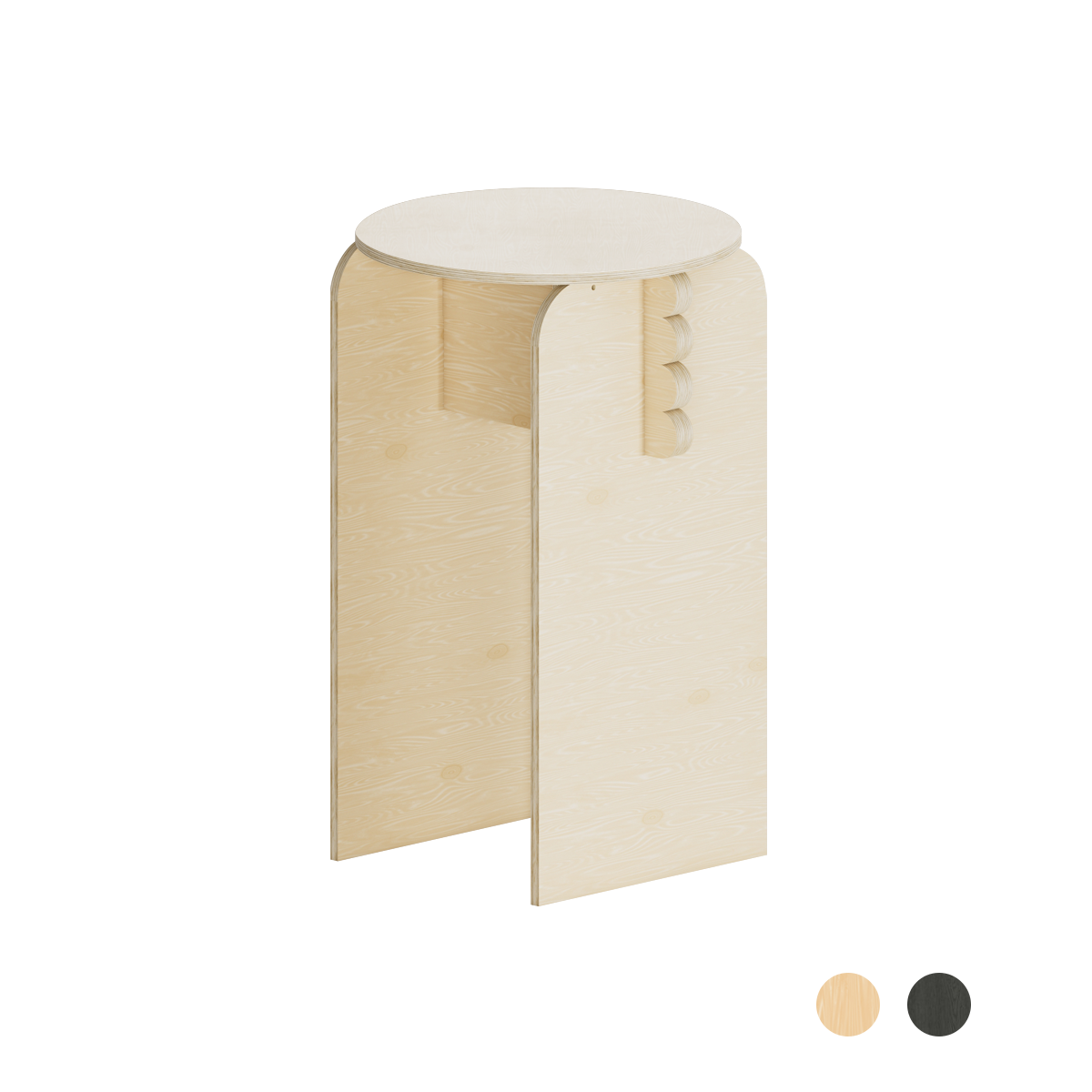 iit TABLE high - Round Top