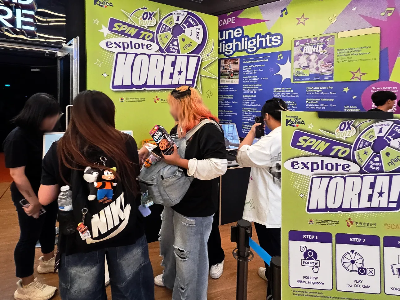 Dance Dance Hallyu KTO Promotional Booth 7